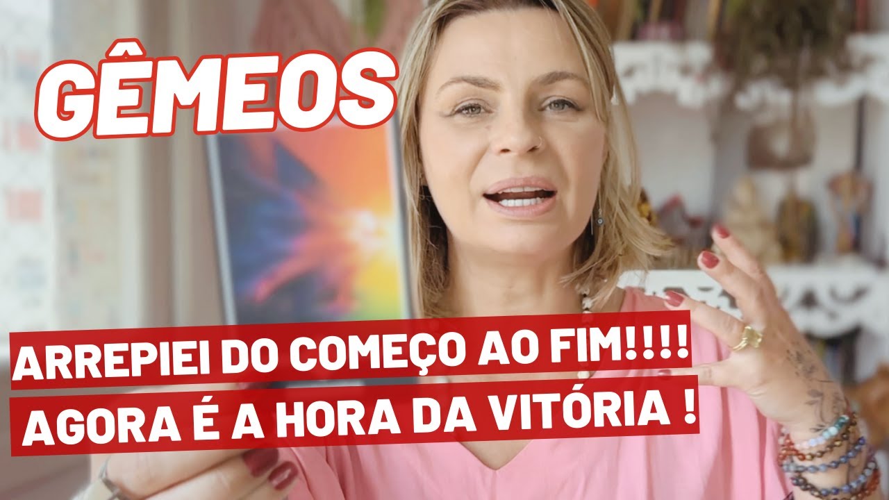 GÊMEOS ♊️ ARREPIANTE! TO CHOCADA!!! VOCÊ VAI TER SEU RECONHECIMENTO