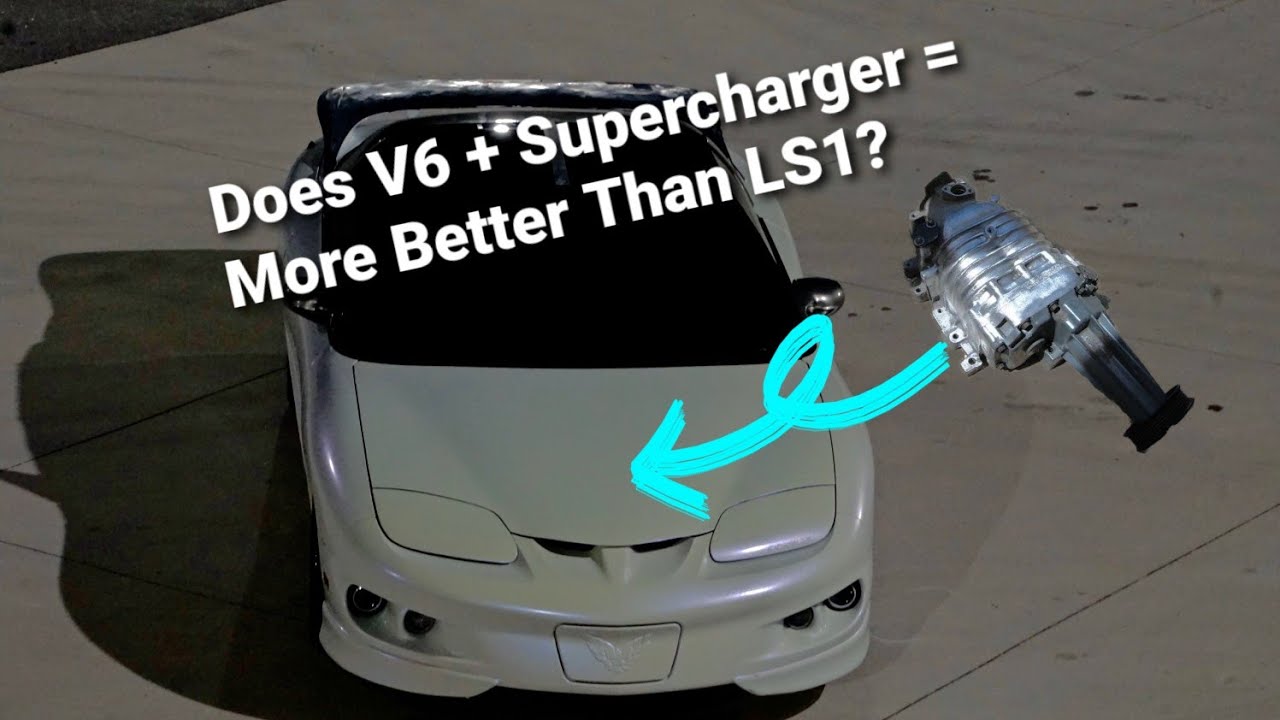 Firebird V6 с турбонаддувом быстрее, чем LS1?