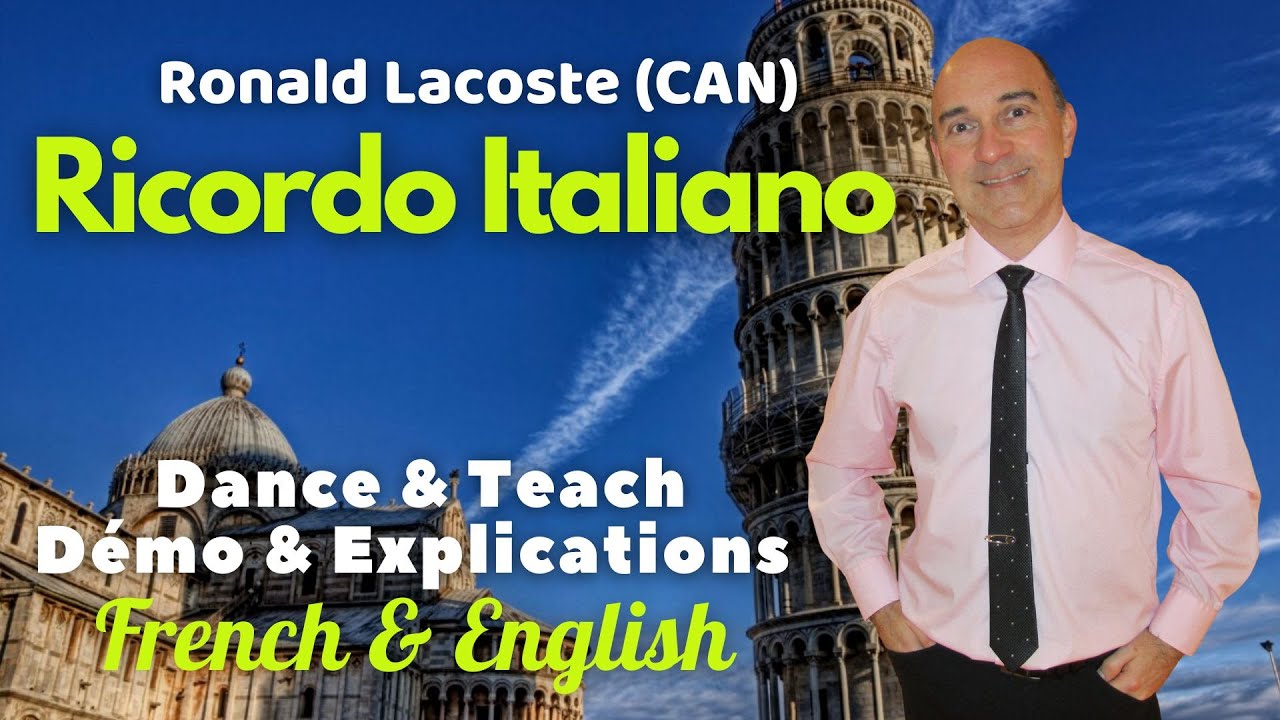 Ricordo Italiano Line Dance (Dance & Teach / Démo & Explications / French & English)