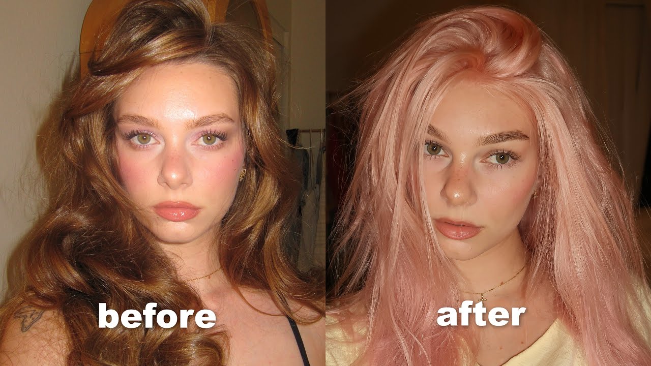 trying every pink hair alternative before i lose self control