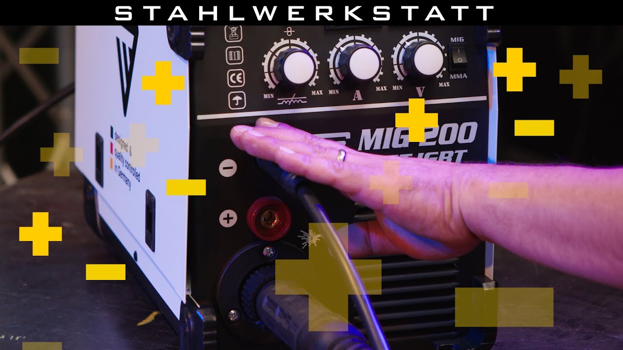 STAHLWERK reagiert ! Umpolen MIG 200 ST IGBT - F&uuml;lldraht Premium
