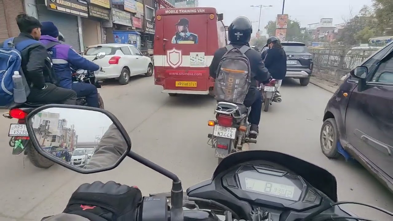 CountVerse7 Journey Crazy Moto Vlog in Dense  City 🏙️