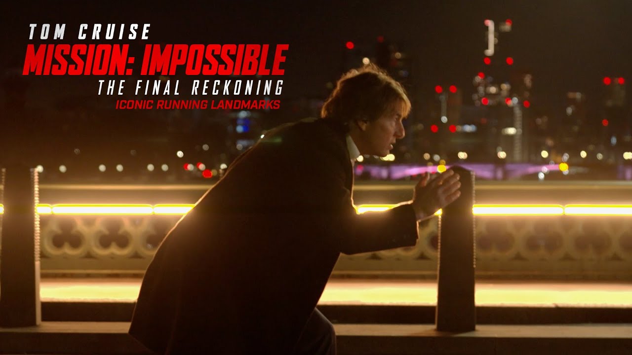Mission: Impossible &ndash; The Final Reckoning | Iconic Running Landmarks (2025 Movie) - Tom Cruise