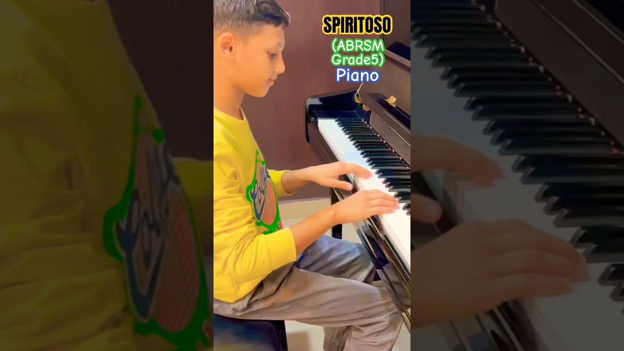 ABRSM Grade 5 Exam piece (Spiritoso)/ #piano