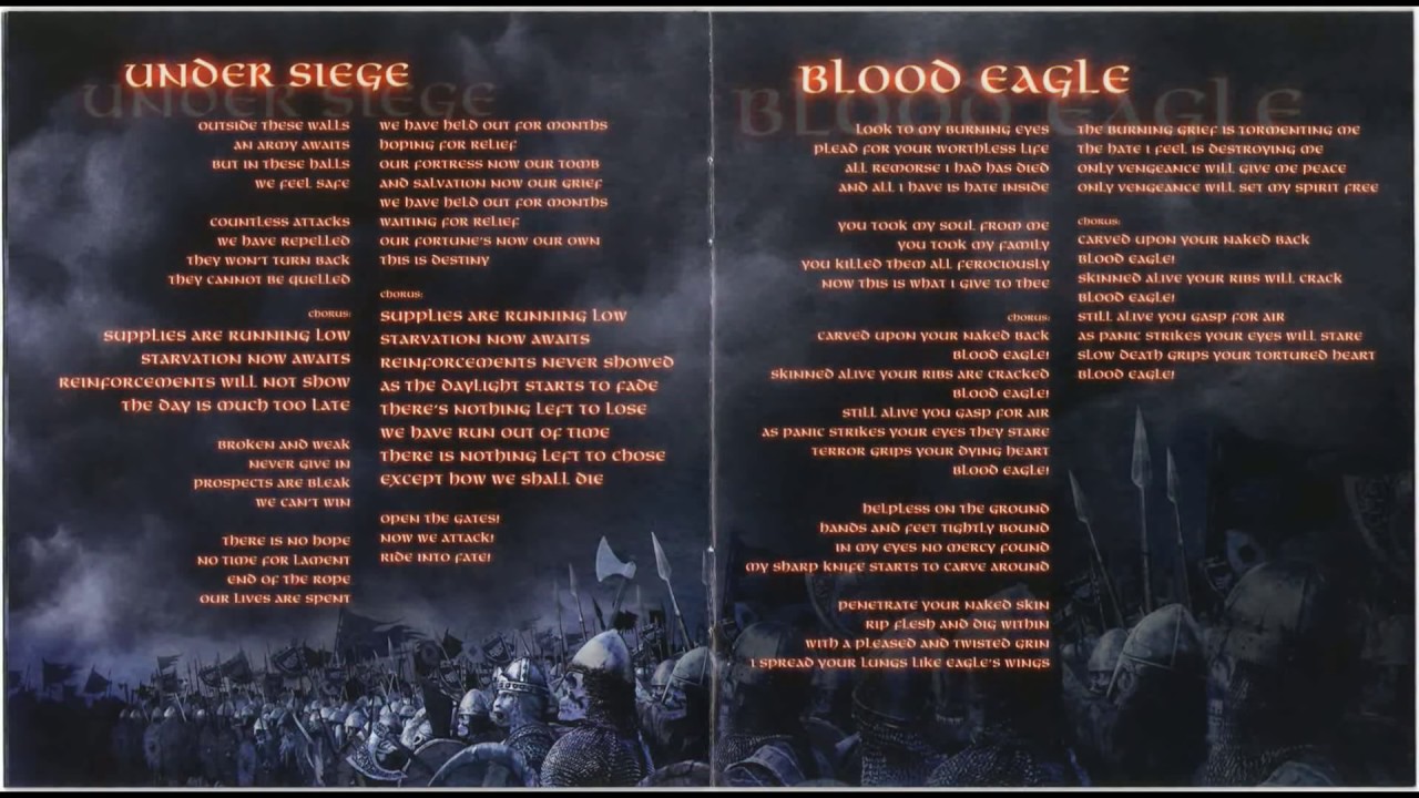 Amon Amarth - UNDER SIEGE