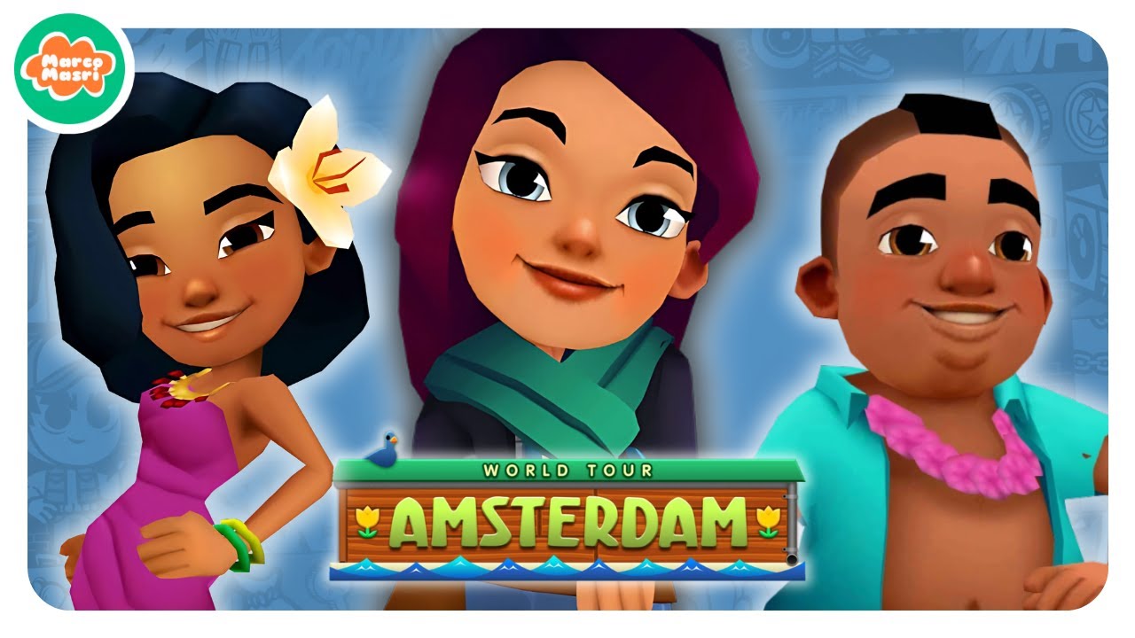 🌷 Subway Surfers Amsterdam 2017 (New Year Edition) (Remastered) 🎆