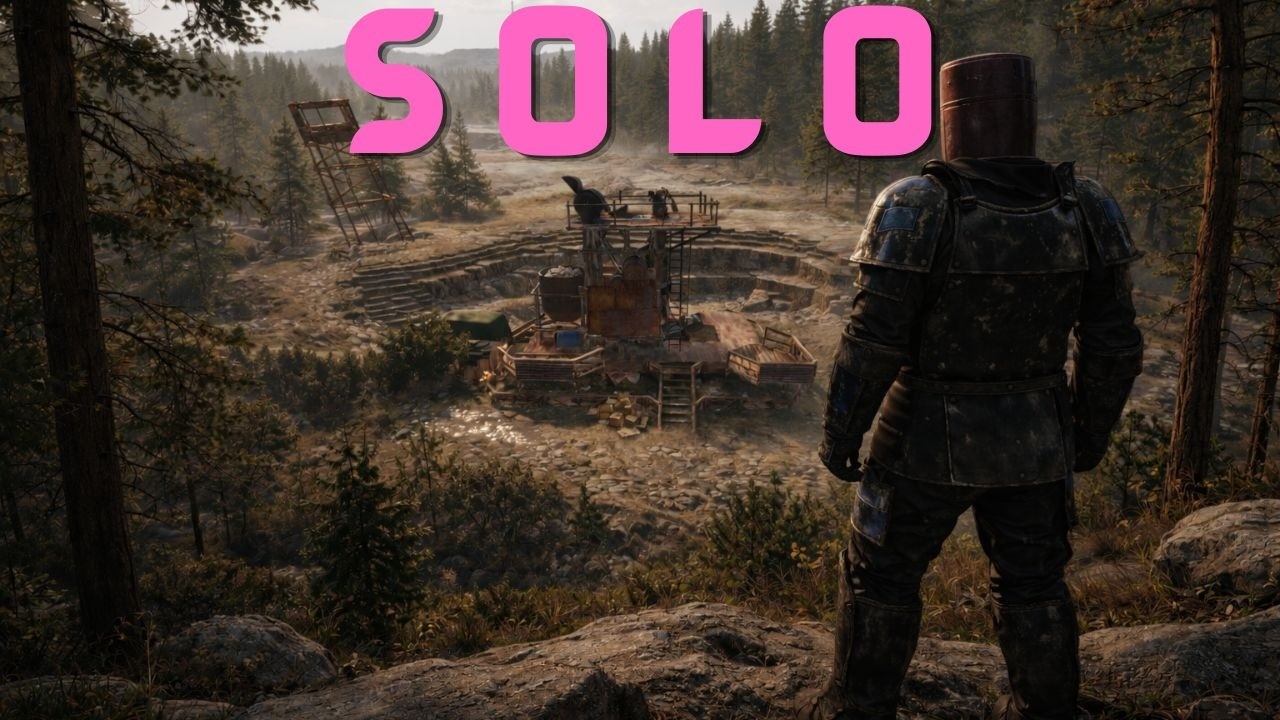 How a SOLO takes over HQM Quarry on FORCE WIPE | Rust Movie