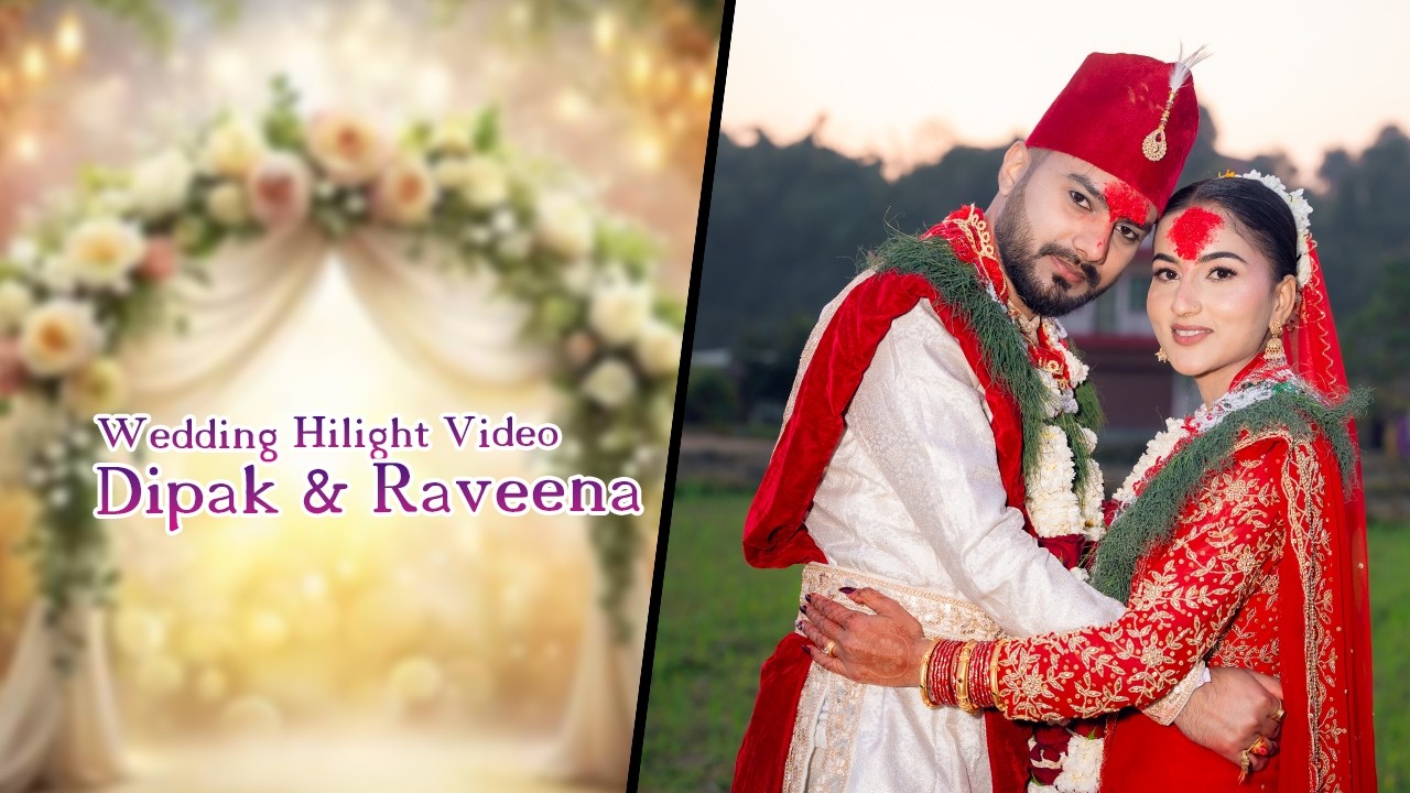 Dipak Weds Raveena Short Video