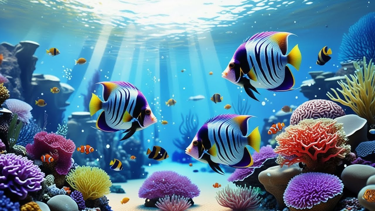 Peaceful Aquarium Visual Loop 🌊 Jellyfish & Exotic Ocean Life