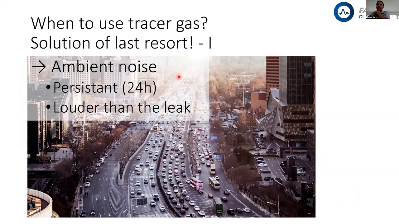 Tracer Gas leak detection in water pipes - Edmund Riehle