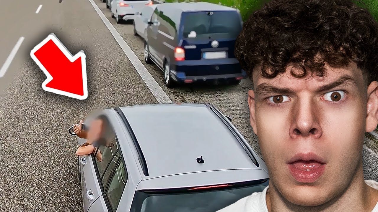Stress auf der AUTOBAHN... (Dashcam Reaction)