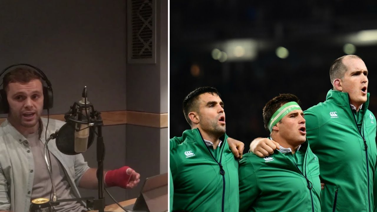Why doesn't everyone sing the Irish National anthem? || The Rugby Pod discussion