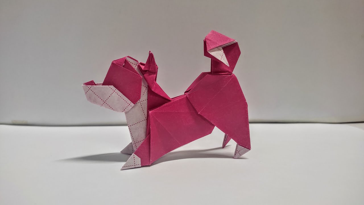 Origami Shiba Inu - How To Make An Origami Shiba Inu - Origami Tutorial