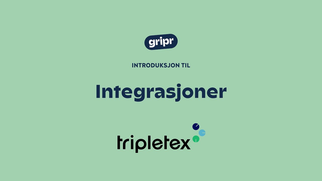 Integrasjon mot Tripletex