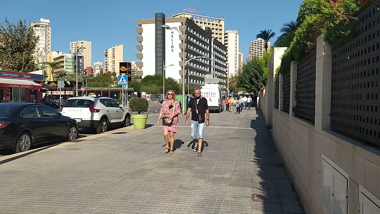 benidorm walks-flash to palm court apartments