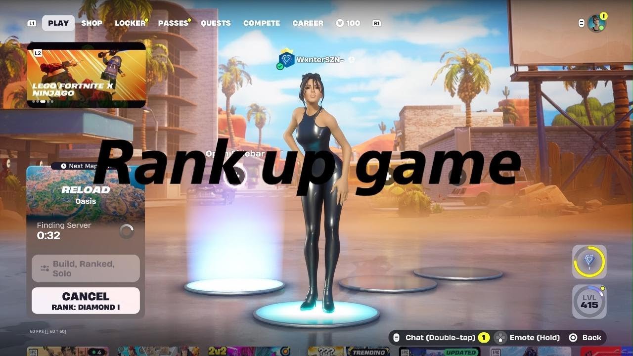 Rank up game