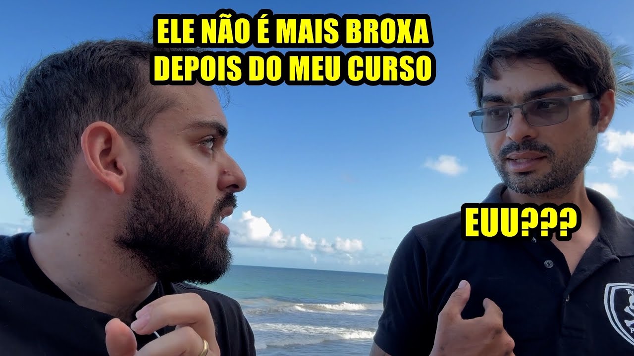 FAZENDO VIDEO DIVULGANDO CURSO PRA DEIXAR DE SER BROXA COM ESTRANHOS  : MANDE A SUA #333