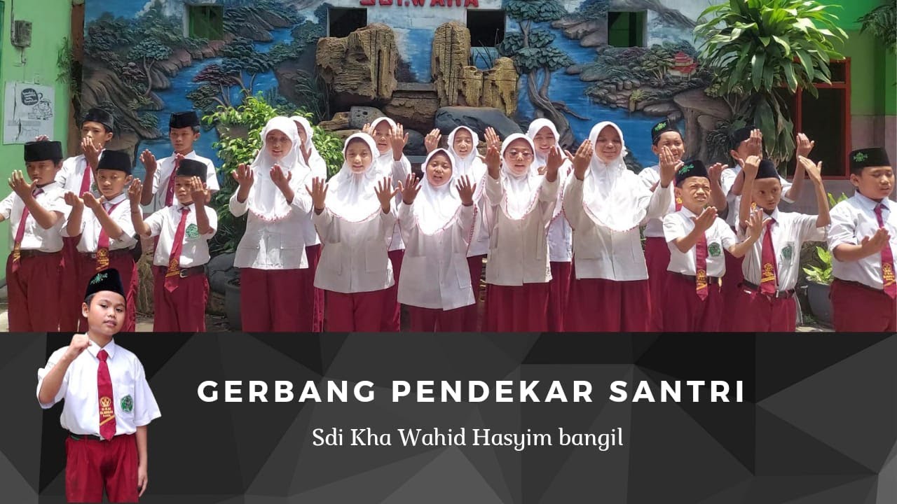 GERBANG PENDEKAR SANTRI VERSI HADRAH | SDI KHA WAHID HASYIM BANGIL