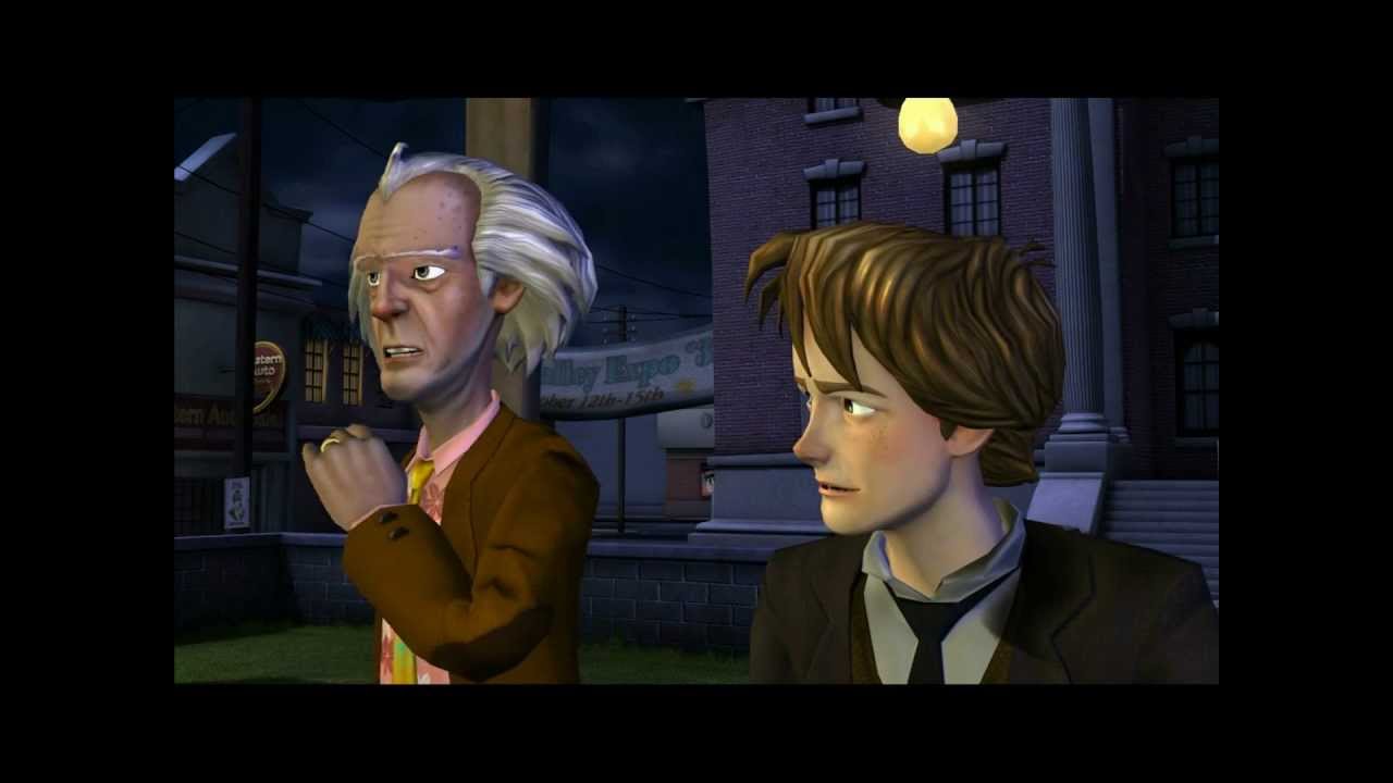 Back To The Future The Game Episode 5 All Time Travel Scenes And Addon Footage 2 Of 2 Max HD