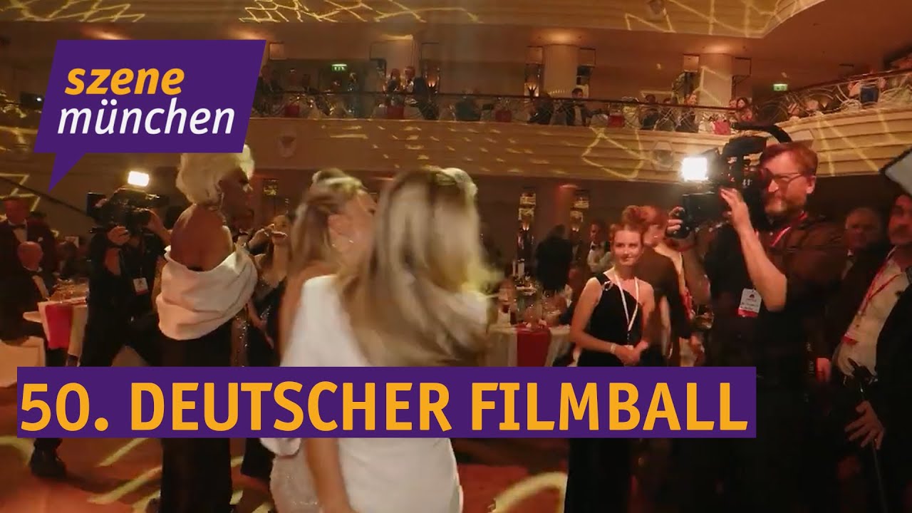 Tanzen für den Weltfrieden beim 50. Deutschen Filmball