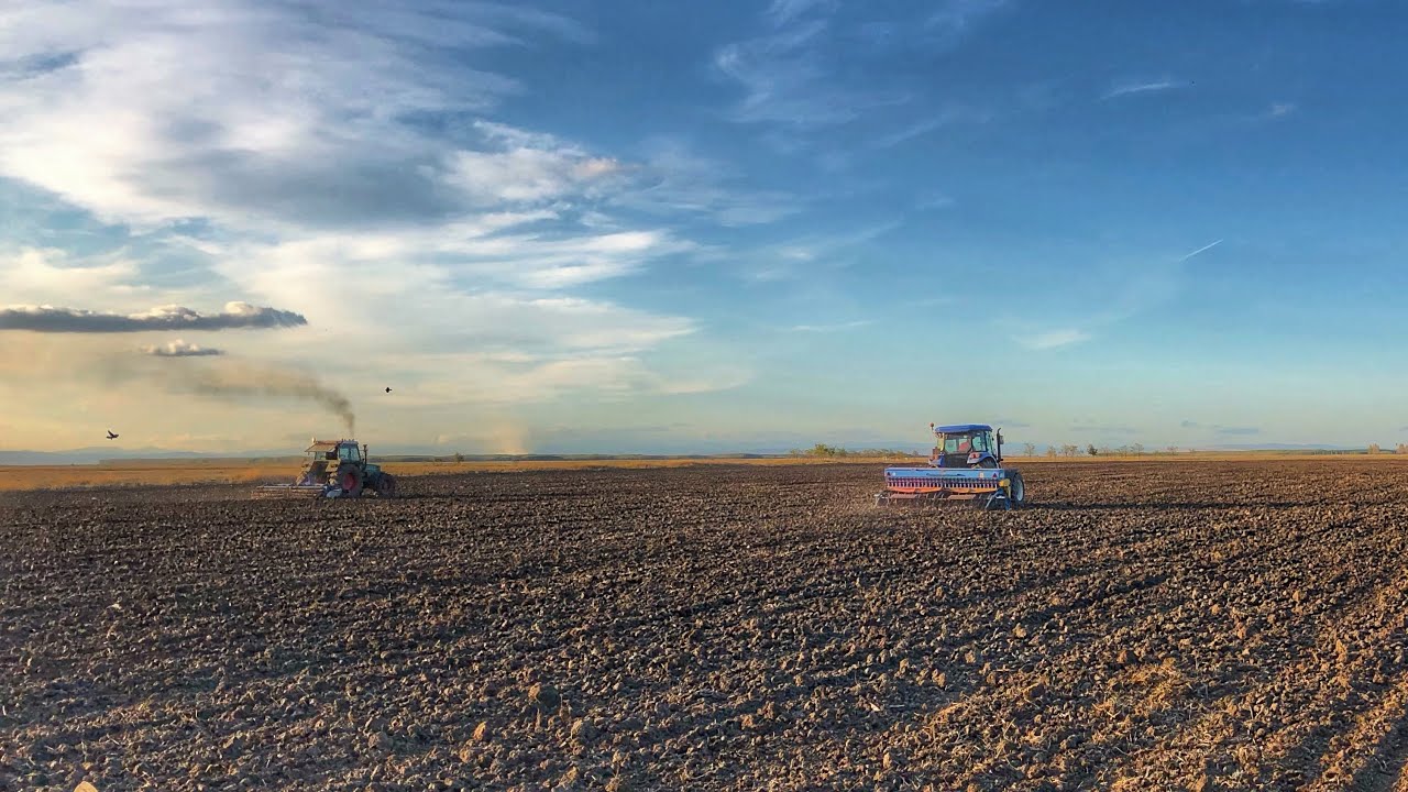 Start Campanie de Grâu 🌱🔝🚜❗️(Am rămas împotmolit cu tractoru’ cu sămânță 😶)