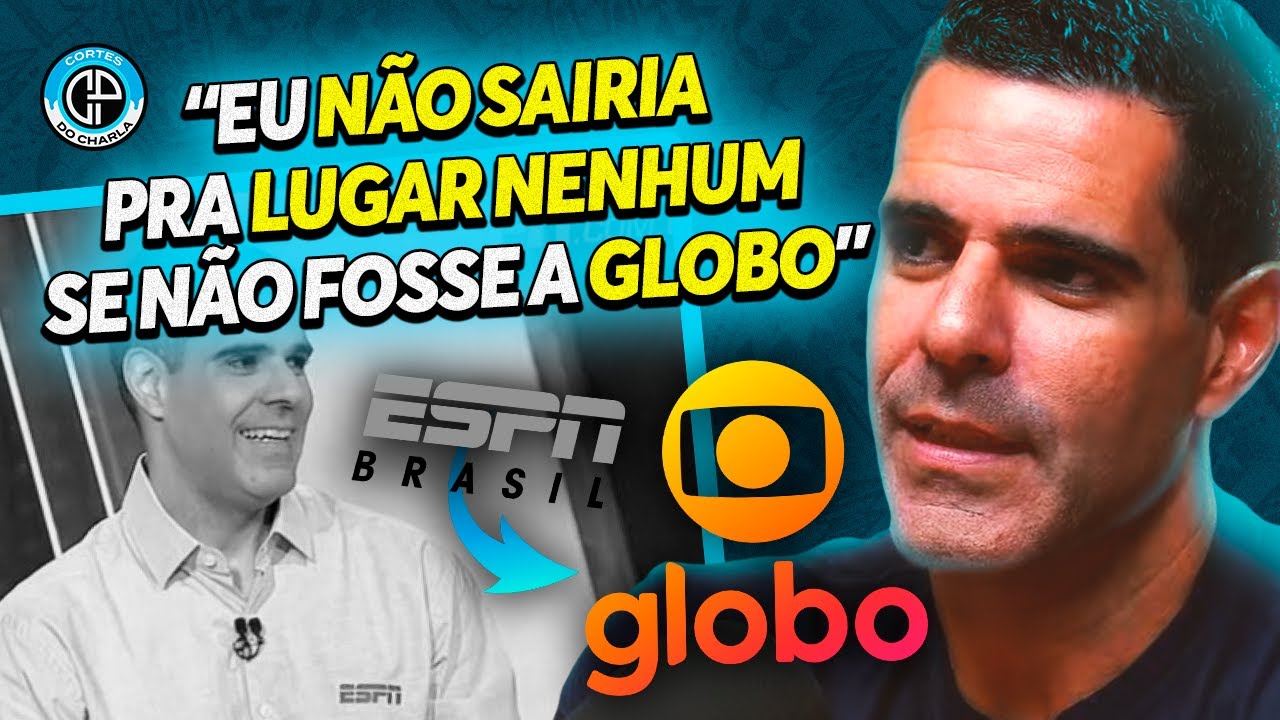 PAULO ANDRADE FALA COMO NOVO NARRADOR DA GLOBO E EXPLICA SAÍDA DA ESPN