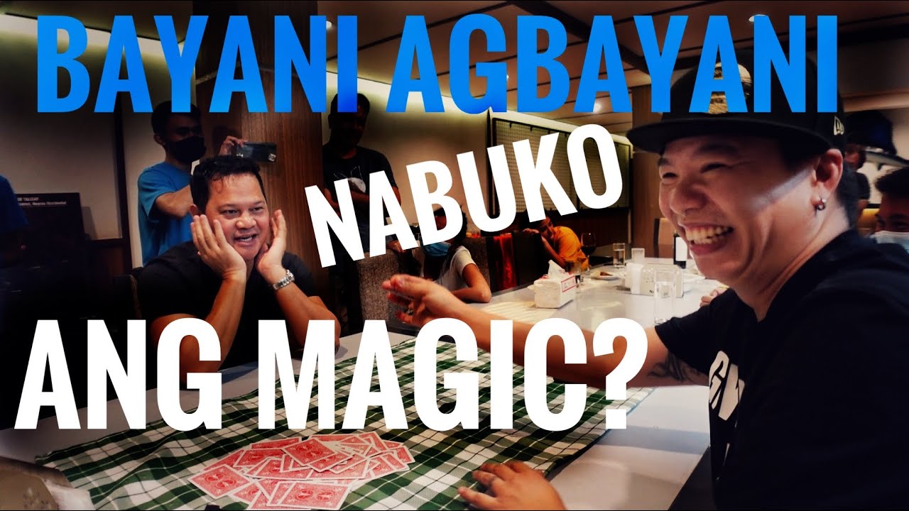 BAYANI AGBAYANI NABUKO ANG MAGIC? panoorin niyo!!!