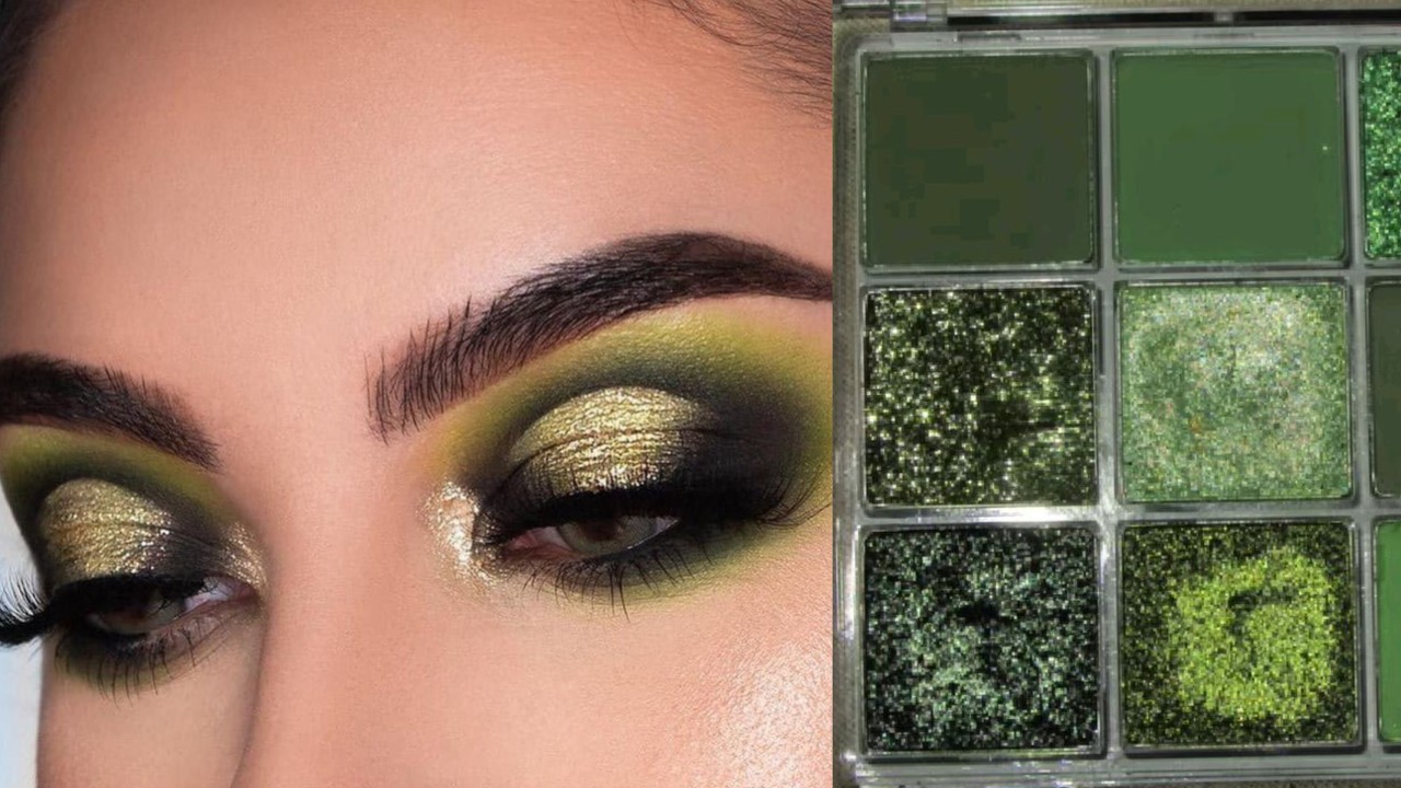 Natural Green  makeup tutorial for beginners | easy bridal eyemakeup tutorial | AlishaGlamStudio