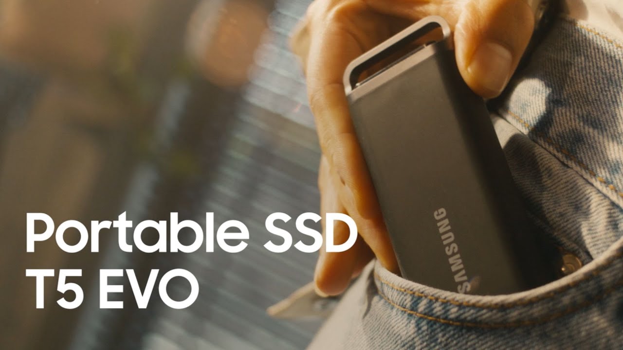 Portable SSD T5 EVO: Compact, yet massive storage | Samsung