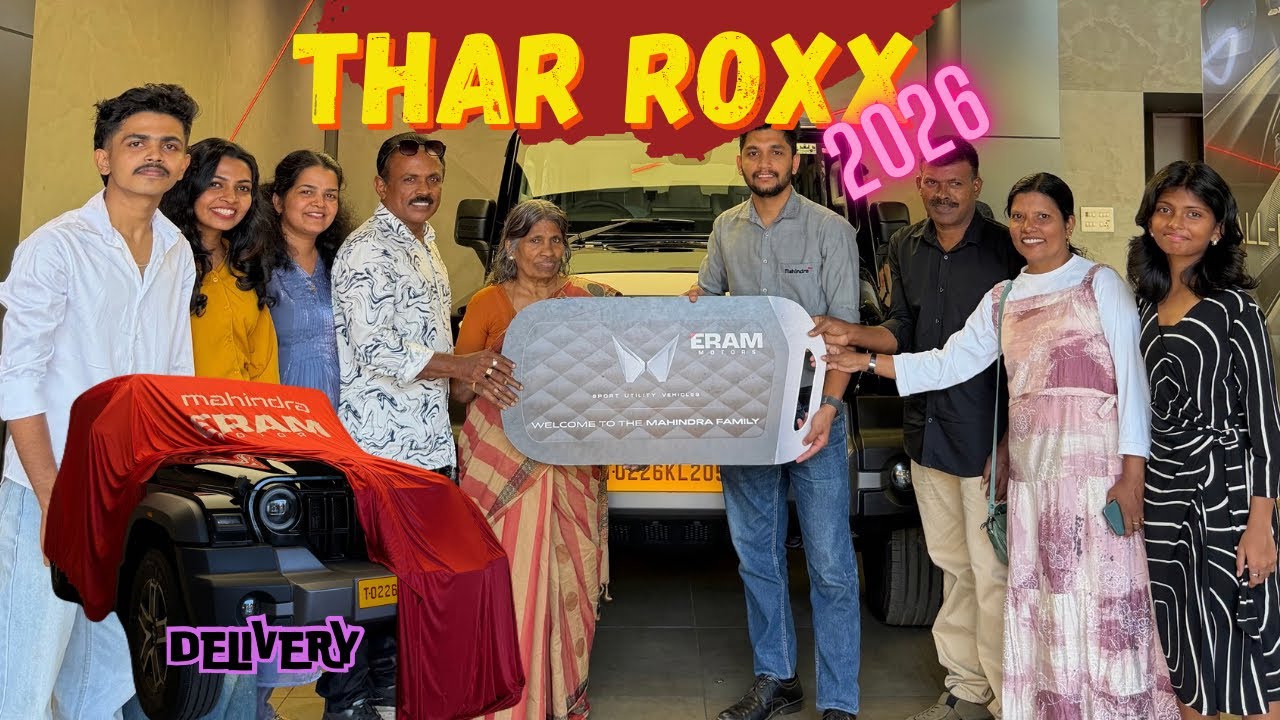 Thar Roxx Delivery|Mahindra|Happy moments|Vlog