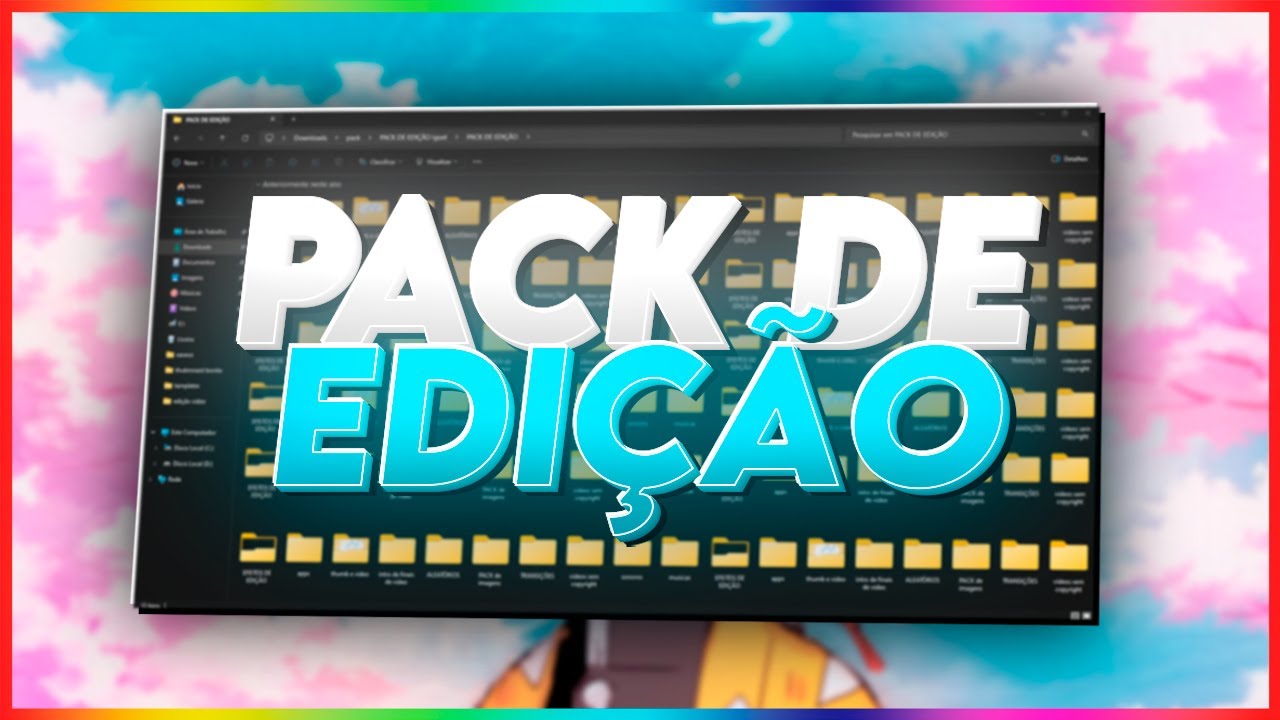 MELHOR PACK DE EDIÇÃO 2024! (Memes, transições, thumbnail e efeitos sonoros)