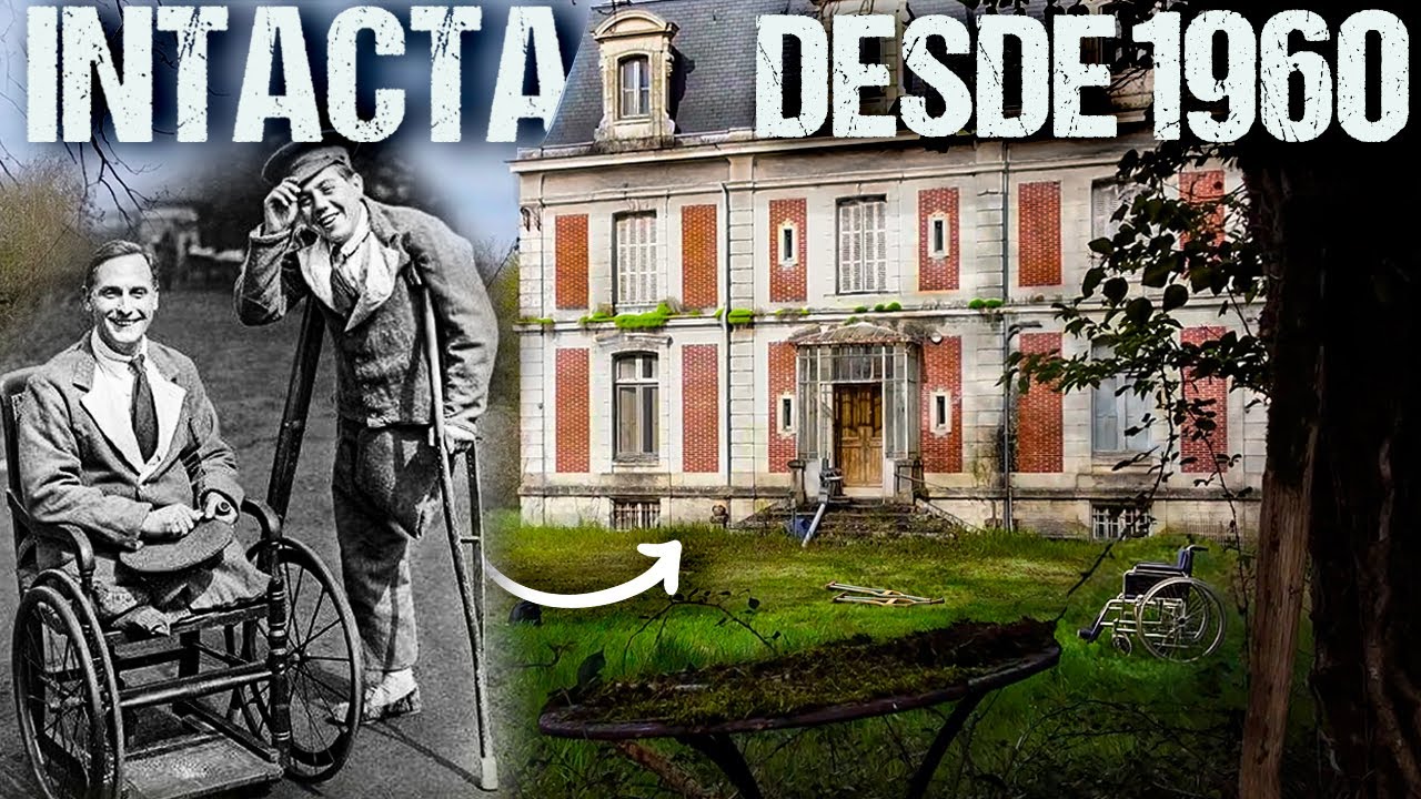 Lujosa MANSI&Oacute;N Adaptada para DISCAPAClTADOS Abandonada 🇫🇷