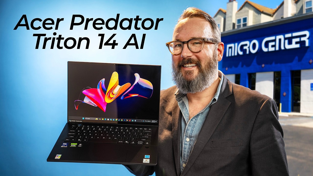 Игровой ноутбук Acer Predator Triton14 AI | Один из наших фаворитов!