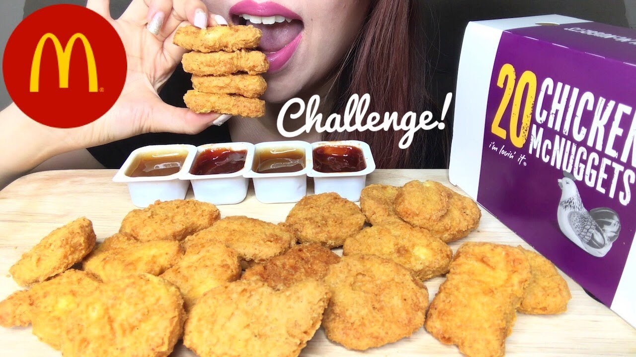 ASMR MCDONALD'S CHICKEN NUGGETS CHALLENGE! (AuzSOME Austin) | EATING SOUNDS (No Talking)