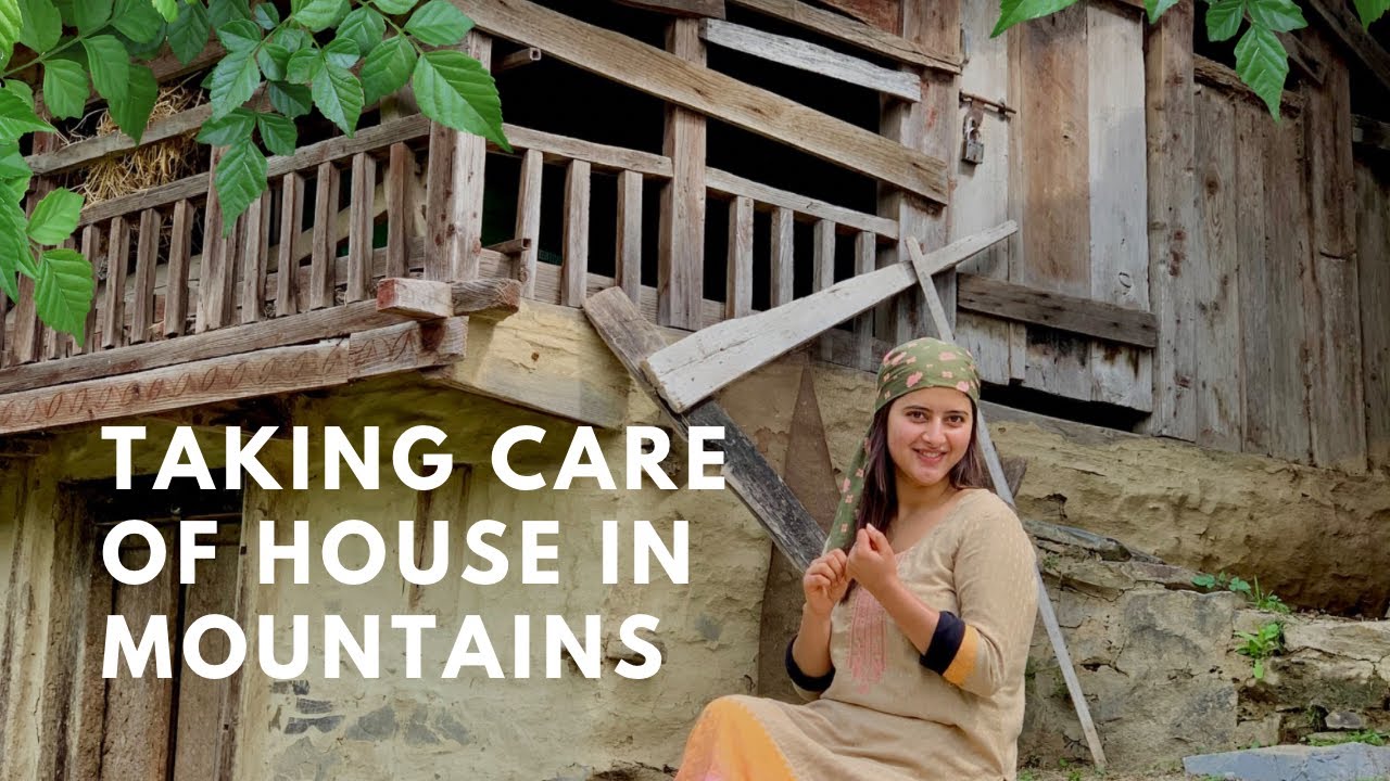 Taking care of house 🏡 in mountains || mountains life || Himachal Pradesh || pritty chauhan