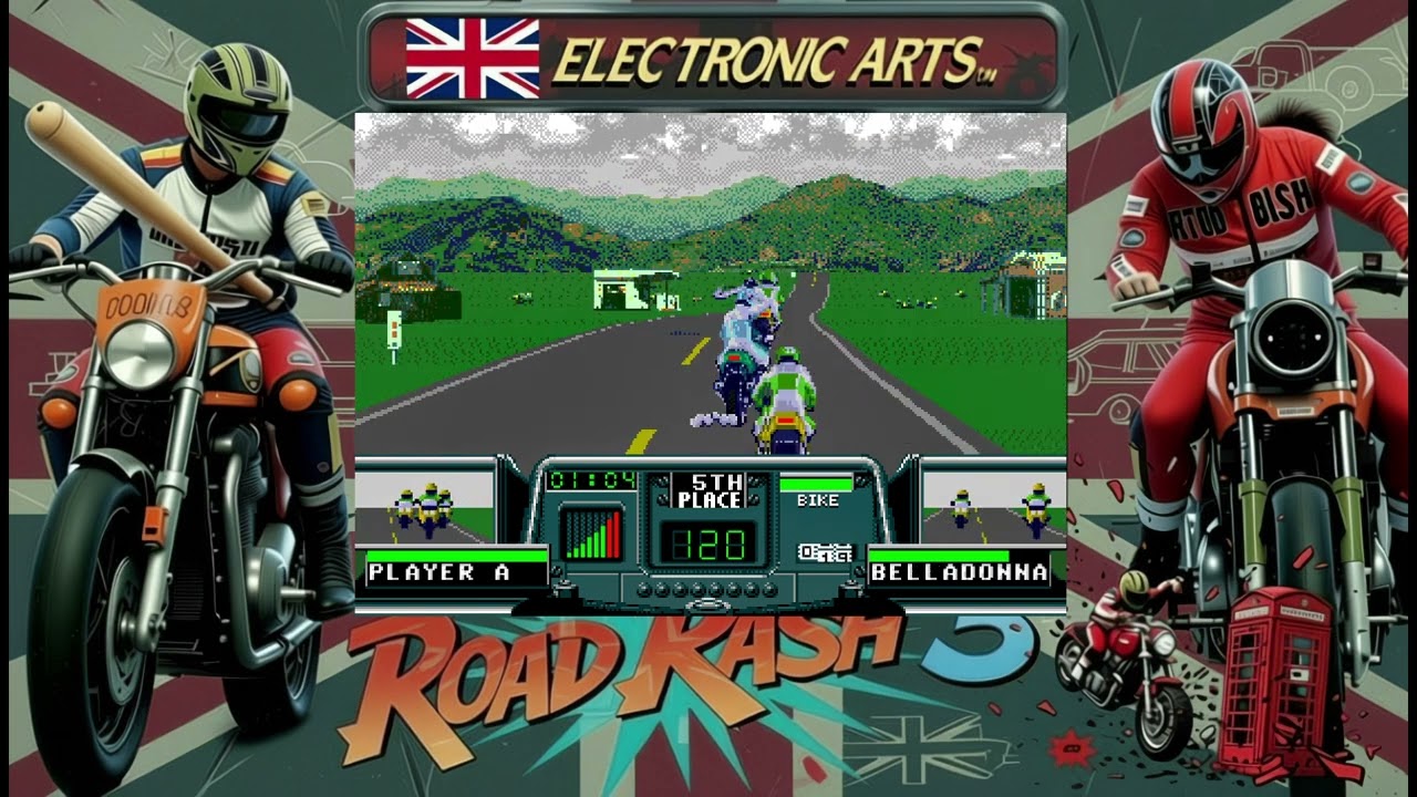Road Rash 3 UK Theme - Remix - 90s Re-dreamed