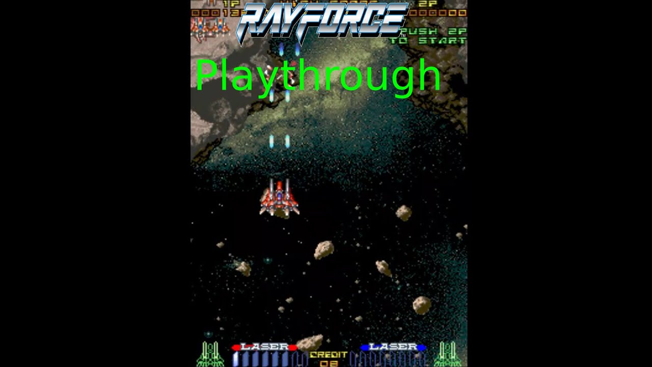 RayForce v2 3A Playthrough 🚀
