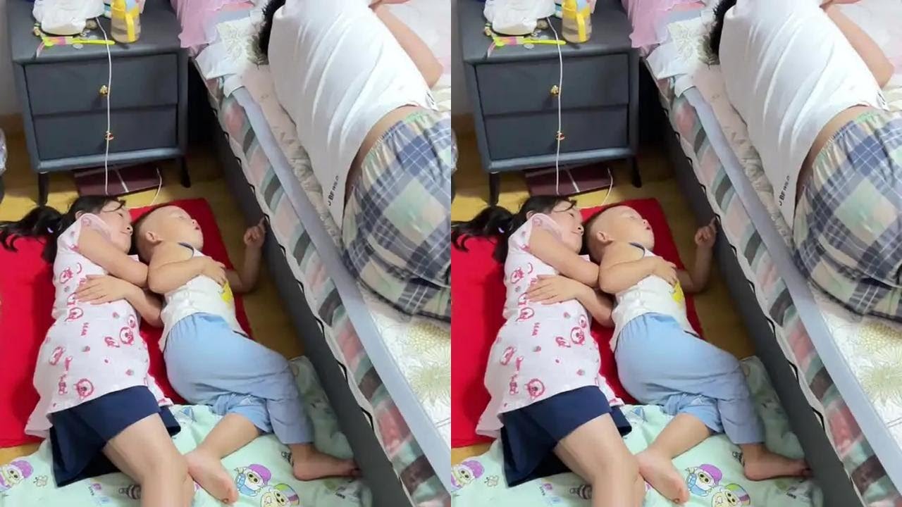 爸爸真偏心#亲子日常 #人类幼崽到底多可爱