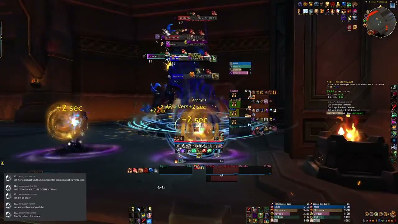 +16 Stonevault | Scalecommander Augmentation Evoker PoV | TWW S1 M+