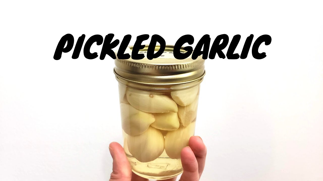 Fermentation February - Pickled Garlic