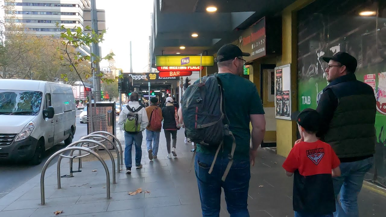 WALKING AROUND ELIZABETH STREET | MELBOURNE AUSTRALIA | CBD WALK