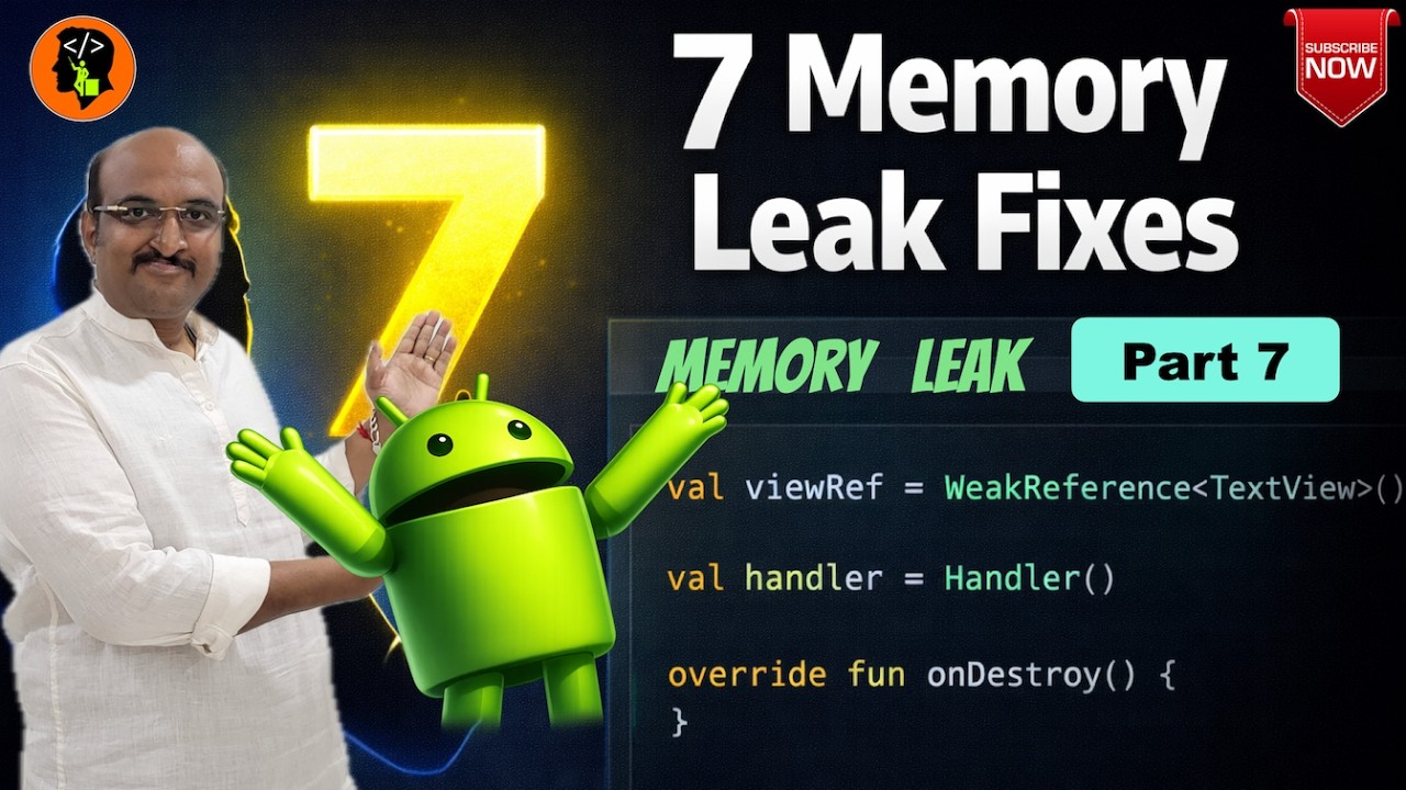 Memory Leak - Part 7, Coding to avoid memory leak