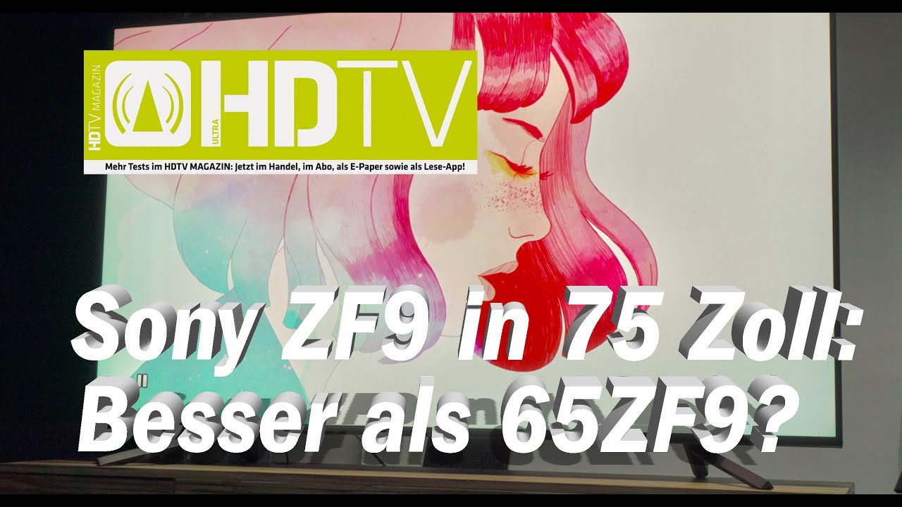 Sony 75ZF9 mit X1 Ultimate: Besser als 65ZF9?
