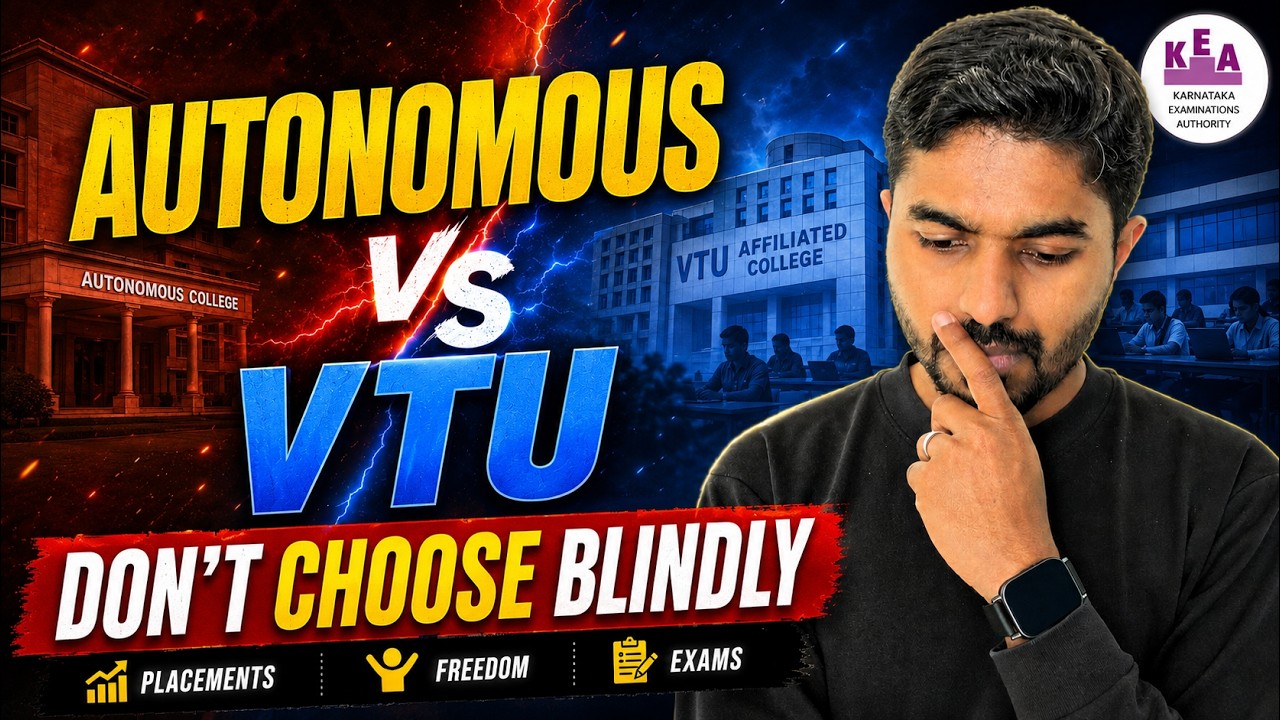 VTU or Autonomous? Biggest Mistakes Students Make 😱