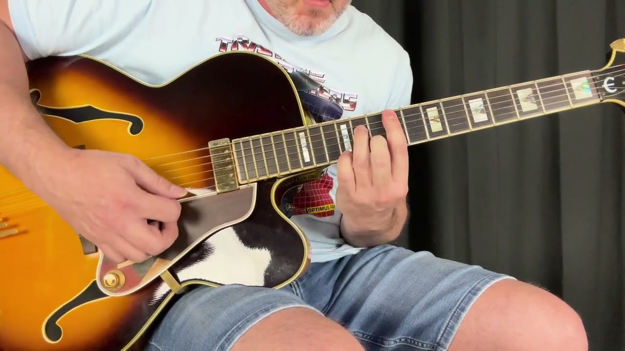 Ticket to Ride - Beatles Jazz Guitar Chord/Melody Arrangement