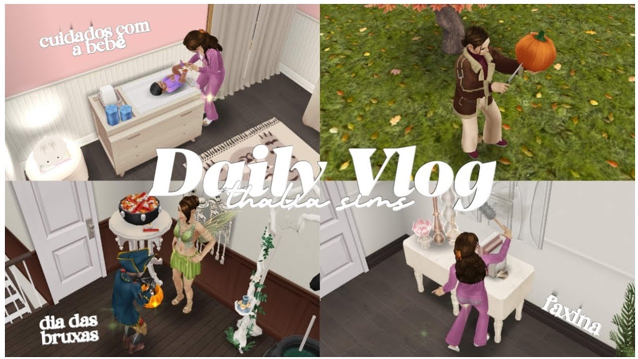 dia das bruxas | the sims vlogs - amélia em san sequoia (EP:07) 💌