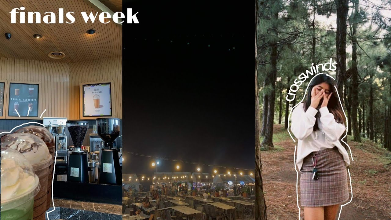 culinary student • finals✔️, tagaytay trip, catching up with friends🍹📔