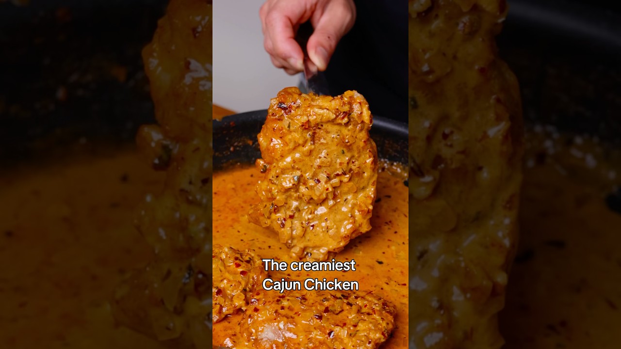 Creamy Cajun Chicken #SHORTS