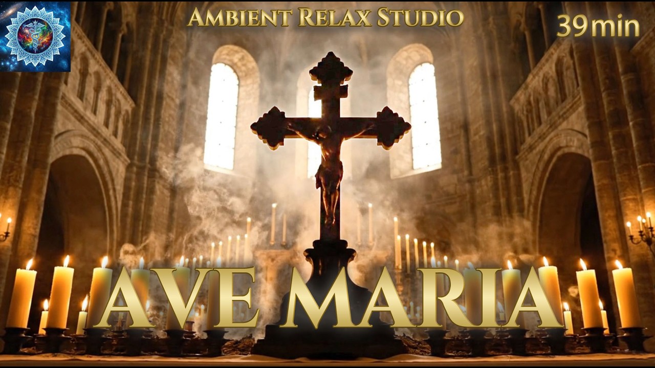 Ave Maria • 39 Min Marian Prayer (Latin / Gregorian Calm) | Prayer for Peace