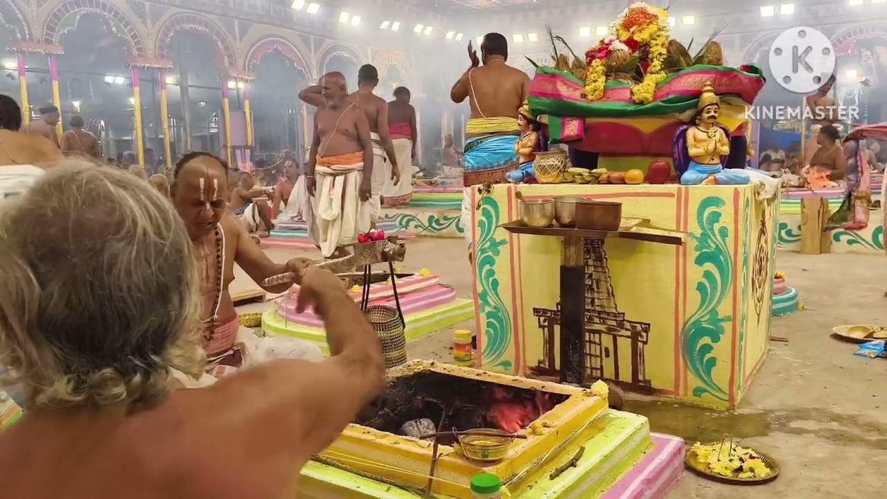 Mannargudi Rajagopala swamy temple Maha Kumbabishekam 2026 | second kala yaga salai poojai